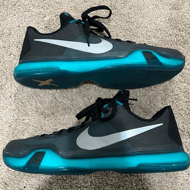 Nike Kobe 10 X 'Liberty' 2015 Blue Teal Basketball Shoes Size 11 705317-002  $199.99 - Picclick
