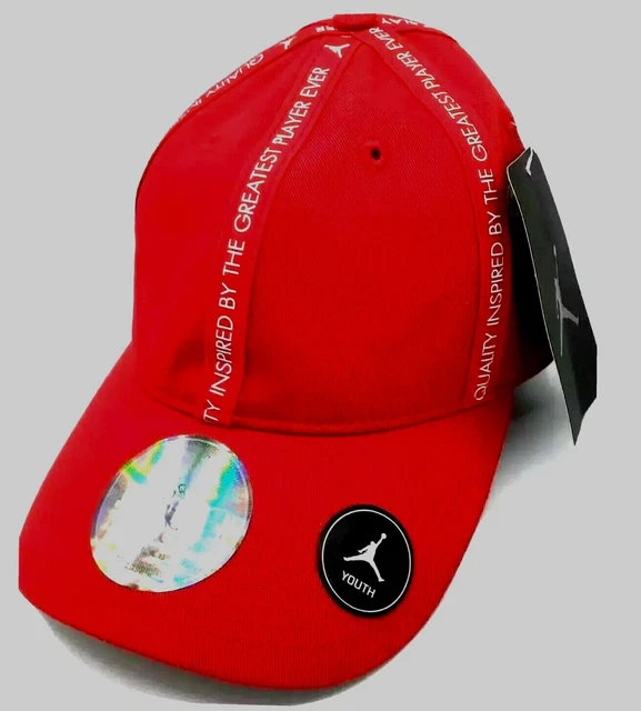 Air Jordan Youth Adjustable Gym Red Hat Cap New With Tags