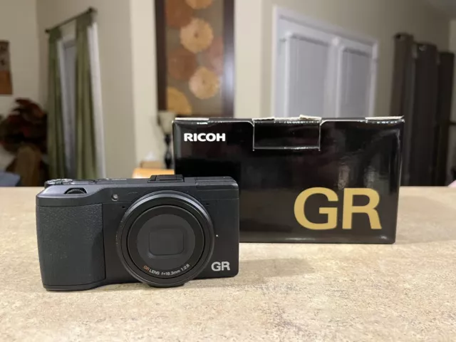 Ricoh GR 16.2MP Digital Camera, 1,907 Shutter Count, USA Seller.