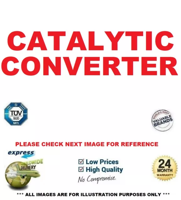 CATALYTIC CONVERTER for FIAT PUNTO 1.2 8v 169A4 Maniverter 2012->on