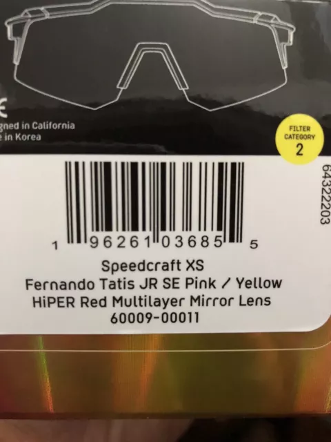 100 speedcraft Xs Fernando Tatis Jr Se Pink/yellow  Hyper Red Multilayer Mirror