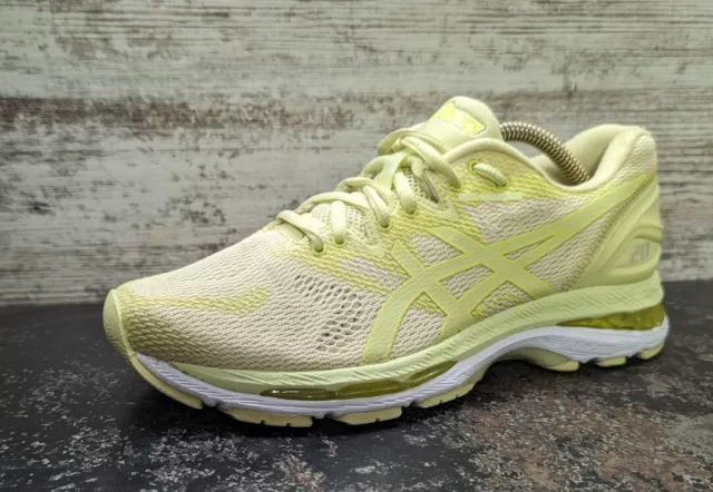 Asics women's gel nimbus sale 20 running shoes - green/yellow