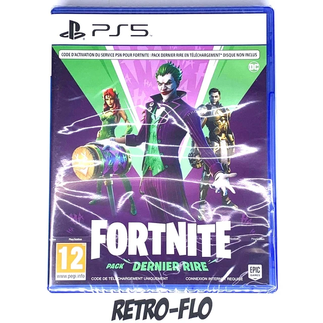 LOT FORTNITE PS4/PS5 Froid Eternel - Dernier Rire - feu obscur - PAS DE CODE !!! EUR 29,99 - FR