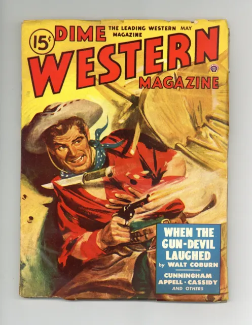 Dime Western Magazine Pulp May 1949 Vol. 55 #1 VG