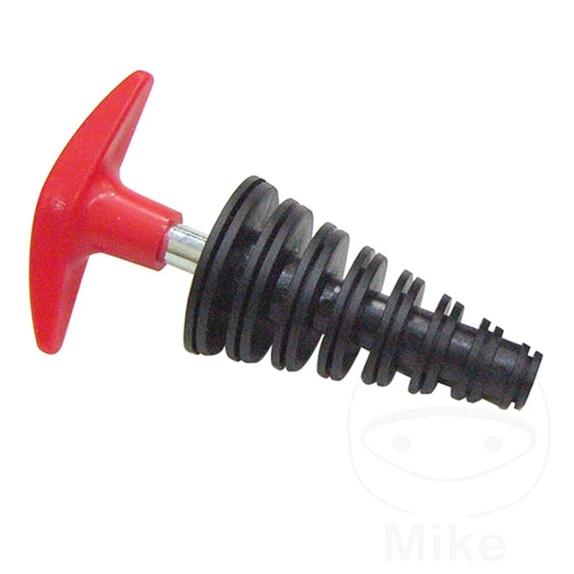 JMP Exhaust Plug Black 10/35mm 2 Stroke For Puch Maxi 25 Chopper 82-86