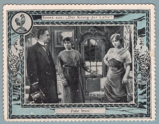 ES2035 Poster stamps advertising: Pathè Freres & Co Film Scenes - rare