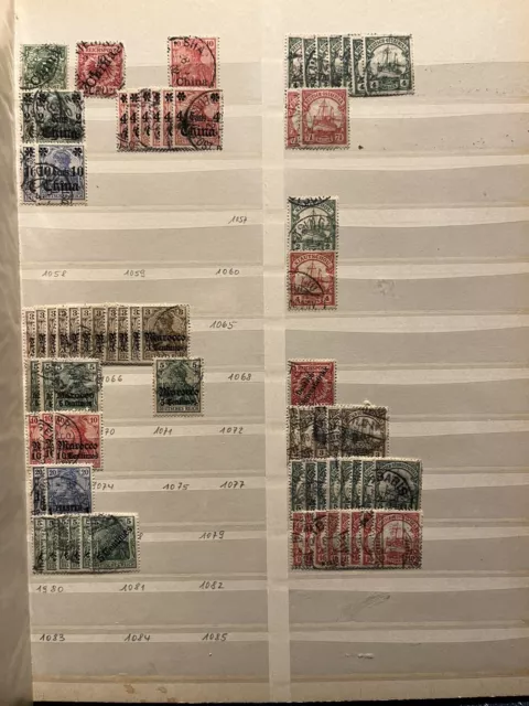 Deutsches Reich Briefmarken Lot Posten (3/15)