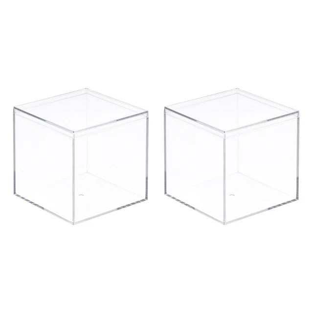 DMiotech 2 Stk Acryl Rohre 36x40mm - Klare Plastikschläuche Für Aquarium & Wasserkühlung