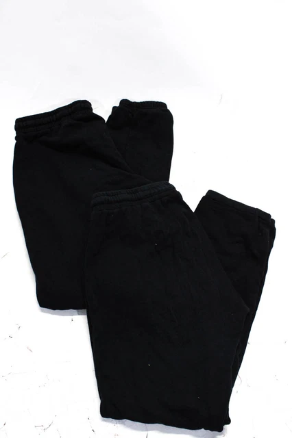 Lauren Moshi Michael Lauren Womens Drawstring Sweatpants Black Size L M Lot 2 Lauren Moshi Michael Lauren Womens Drawstring Sweatpants Black Size L M Lot 2