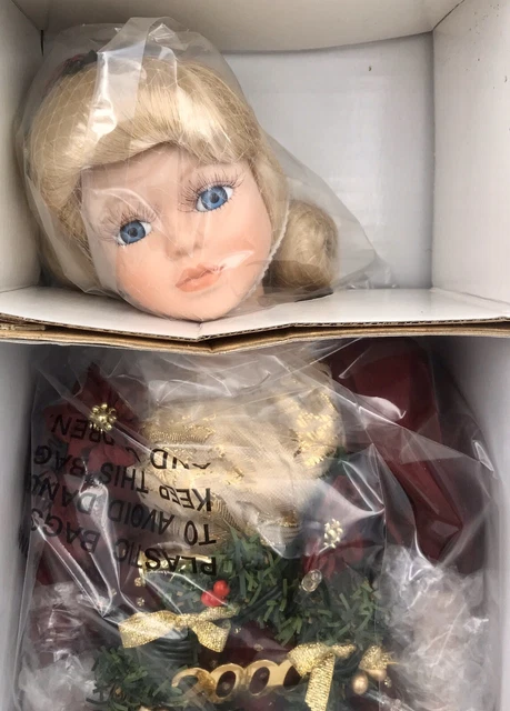NIB Heritage Signature Collection Porcelain Light Up Doll HOLLY # 12284  COA 9