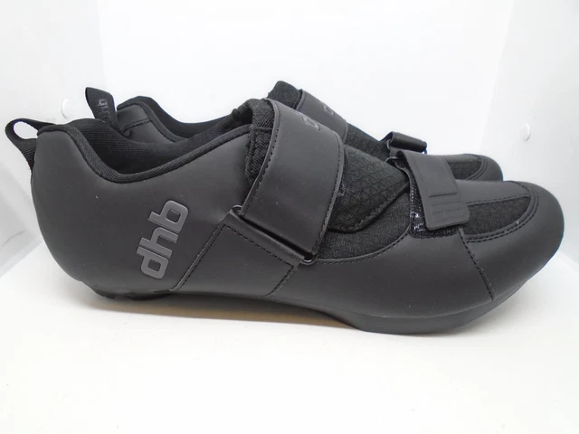 dhb Trinity Tri Men's Shoe EU Size 44 BLACK !
