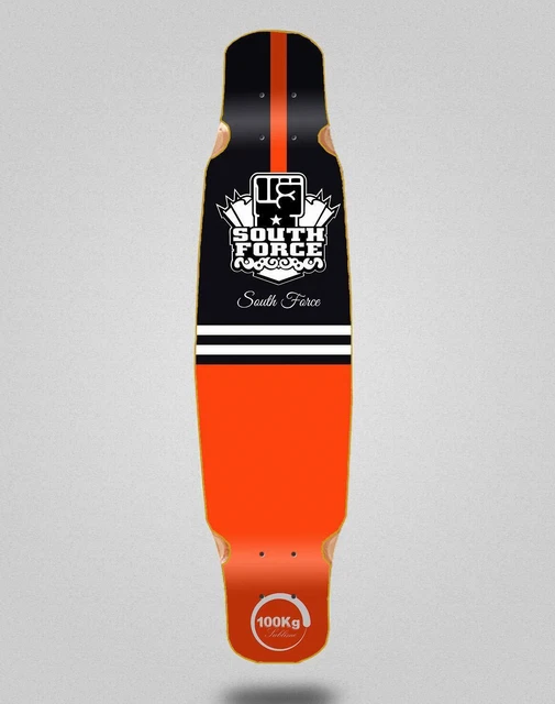 South force Skate Skateboard Longboard Deck Mix Bamboo 46x9 100kg Rodriguez