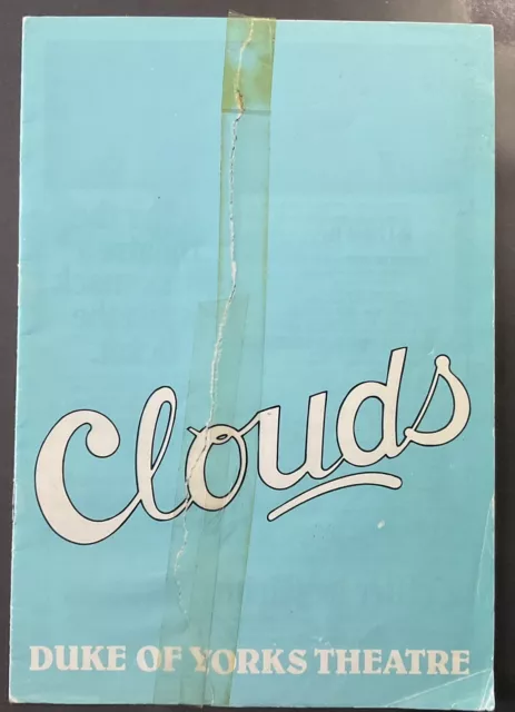 Signed Felicity Kendal - Clouds - Duke of Yorks Theatre Programme 1978 2