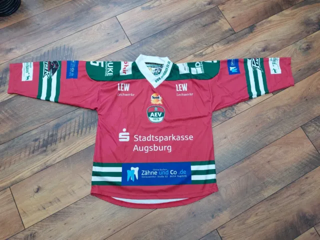 Eishockey Trikot DEL NHL Jersey Kids Augsburger Panther AEV Augsburg Kinder 140