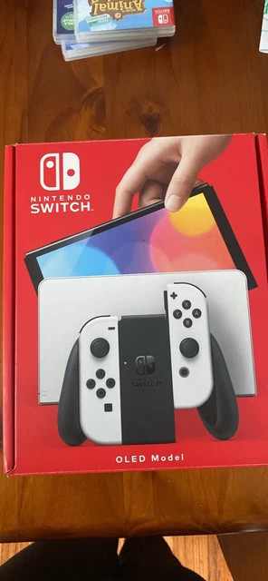 Nintendo Switch OLED Model HEG-001 Handheld Console - 64GB - White