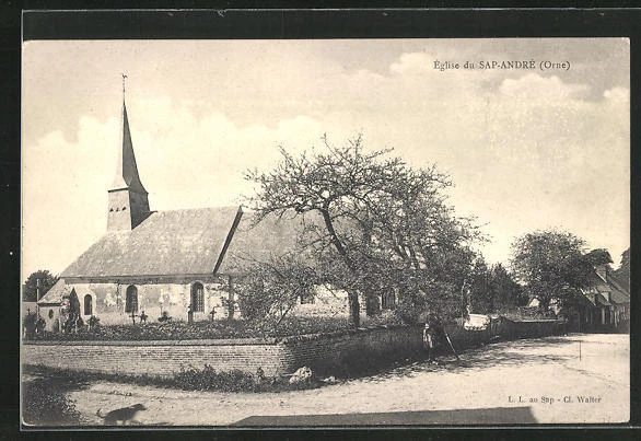 CPA Sap-Andre, l´Eglise