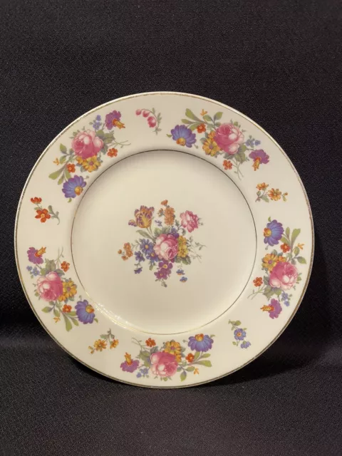 Vintage Sharon Old Ivory Syracuse China Salad Plate 8”