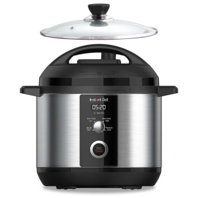 Pot 6QT Easy 3-in-1 Slow Cooker, Pressure Cooker, and Sauté Pot