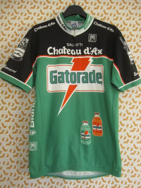 Maillot cycliste Gatorade Château d'Ax 1991 Nalini Vintage Cycling - XL