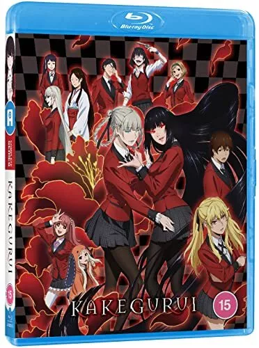 DVD Anime Kakegurui (Compulsive Gambler) Season 1+2 (1-24) +Movie English  Dub