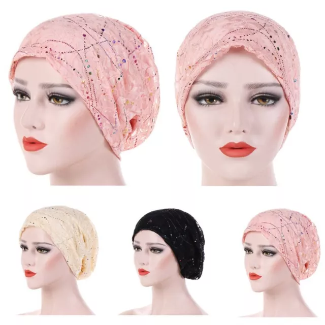 Chemo Cap Muslim Hats Arab Wrap Head Hijab Caps Soft Bonnet Turban Hats