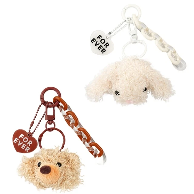 Dolls Bag Keychain Plush Keys Chain Backpack Pendant for Birthday Party
