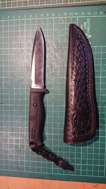 Vintage Smith & Wesson 650 Knife w/ Sheath Japan