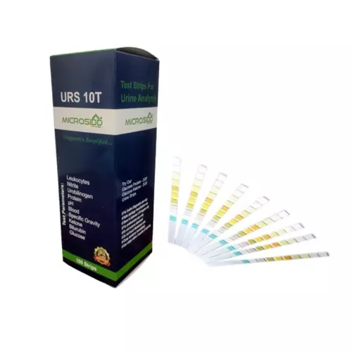 Microsidd UTI Urine Strips for Complete Urine analysis URS10T