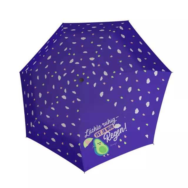 Doppler Mini Sorridente Avo Bambini Schultaschenschirm Ombrello per Bambini