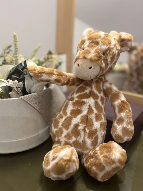GENUINE JELLYCAT BASHFUL Giraffe Medium Soft Toy Plush BNWT £45.00 ...