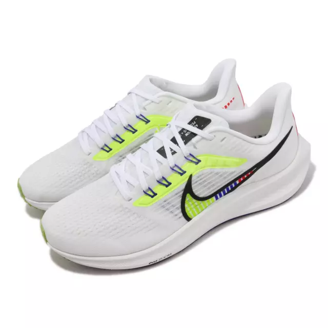 Nike Air Zoom Pegasus 39 PRM White Black Volt Men Running Shoes DX1627-100
