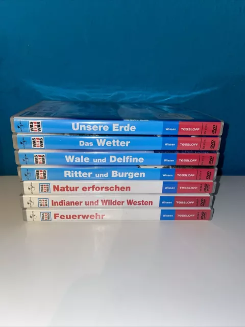 Was ist Was DVD Sammlung von 7 DVD‘s