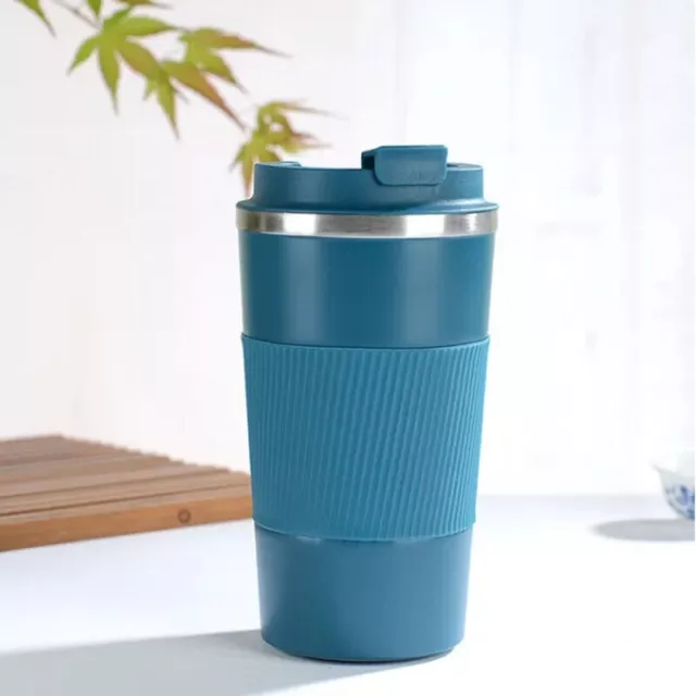 TRAVEL COFFEE CUP Waitrose blue 3.20 PicClick UK