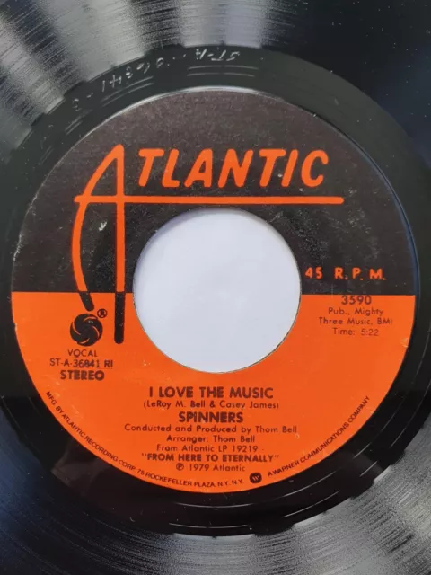 SWEET 70's SOUL, Spinners – I Love The Music / Don't Let The Man Get You