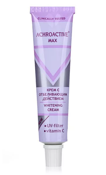 ACHROACTIVE MAX WHITENING CREAM VITAMIN C UV-FILTER AGE SPOTS PIGMENTATION 45 ml