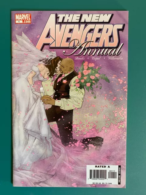 New Avengers annual #1 (Marvel 2006) Wedding Jessica Jones Luke Cage