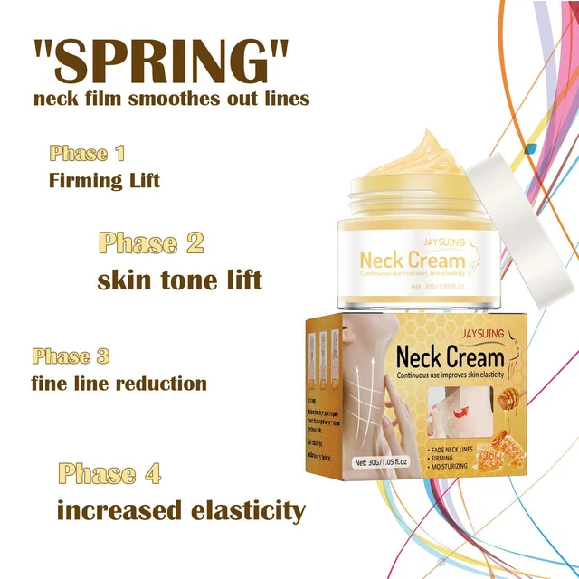 Crema antirughe collo e petto, rassodante pelle, antirughe, penalità W2D9