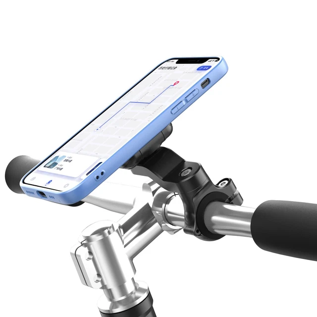 Support de téléphone de vélo magnétique durable et pratique pour guidon de v