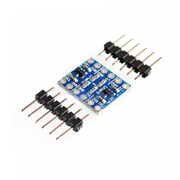 5Pcs 5 to 3.3V Two 2 Channel IIC I2C Logic Level Converter Bi-Directional Module