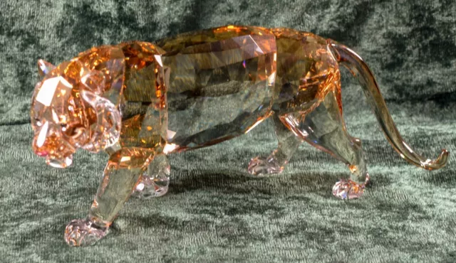 Swarovski SCS 2010 AE crystal Tiger, Endangered Wildlife series, mib, E. Adamer
