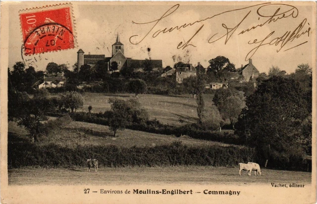 CPA Env. de MOULINS-ENGILBERT - Compagny (518456)