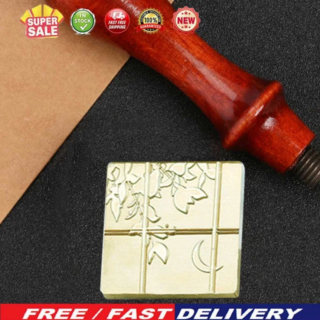 Copper Head Classic Vintage Enamel Wax Head for Scrapbooking (Moon Tree)