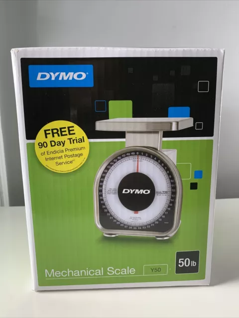 Dymo By Pelouze Heavy Duty Mechanical Postal Package Scale 50 LB Capacity Y50