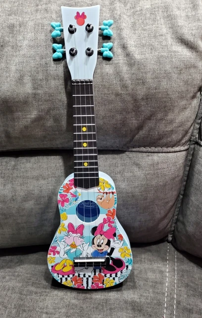 First Act Discovery Disney Junior Minnie Mouse 4 String Plastic Ukulele Guitar