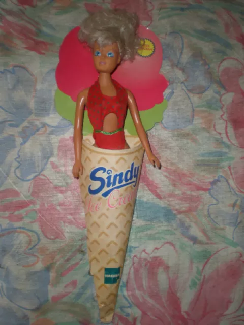 90'S Sindy Doll Ice Cream Orange Greek Mib Hasbro Rare