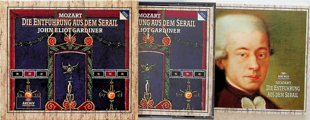 Mozart: Die Entfuhrung aus dem Serail JE GARDINER 2-CD Box (Orgonasova/Minetti)