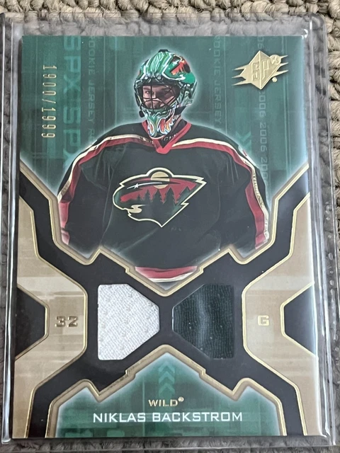 2006-07 SPX Rookie Jersey RC #158 Niklas Backstrom #D 1900/1999