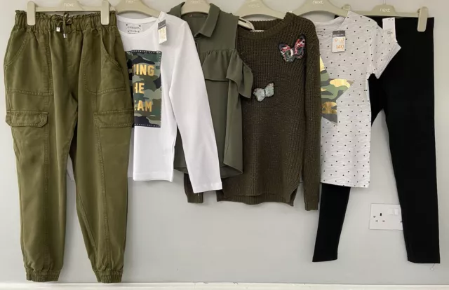 Girls Primark/F&F/Zara Bundle Age 9-10 Years Jumper, Tops, Trousers, Leggings