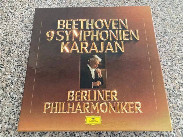 Beethoven 9 Symphonien Karajan Berliner Philharmoniker Deutsche Grammophon Vinyl