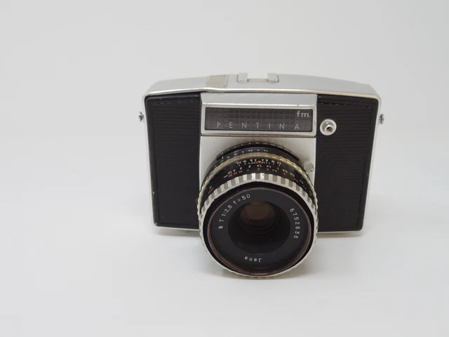 Pentina Fm + Tessar 2,8/50 Carl Zeiss Jena zebra